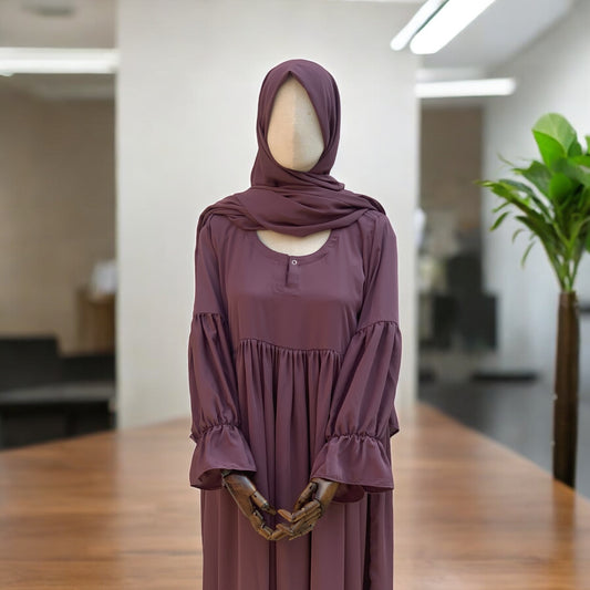 Emma Plated Abaya