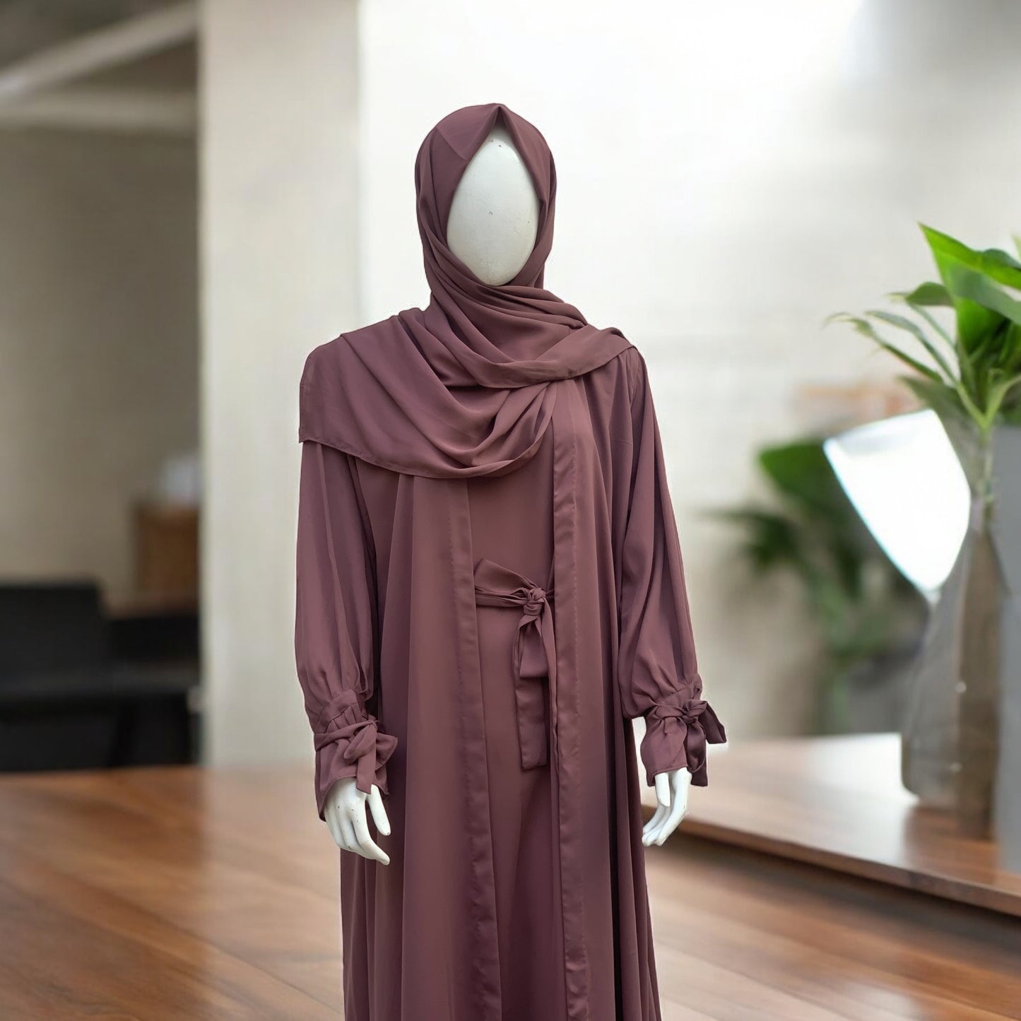 Double Abaya Set