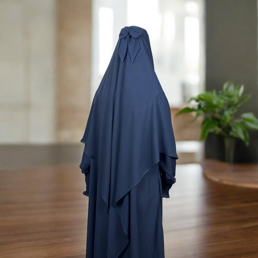 Modest Single - L- Khimar Blue