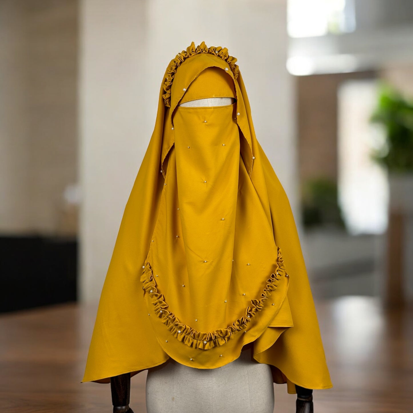 Crown Khimar With Saudi Naqab