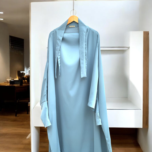 Modest Jilbab - 1 Piece Sky blue