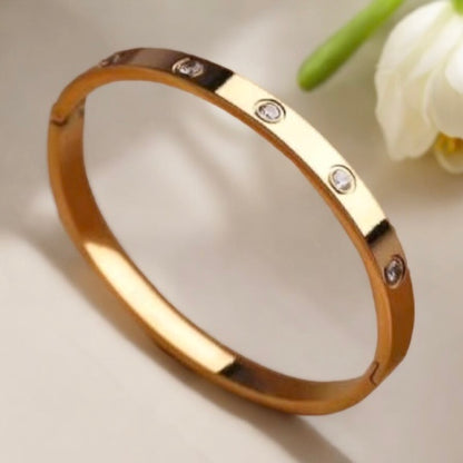 Elegant Gold Handcuff