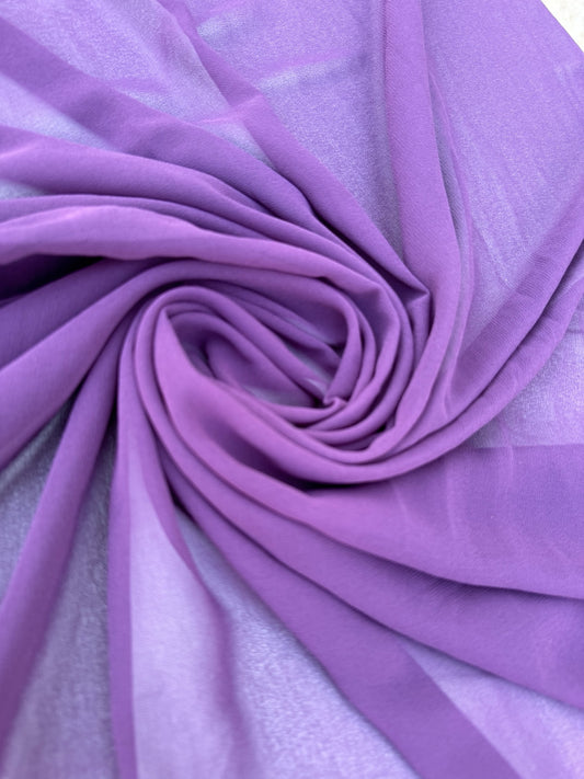 Violet - Georgette Chiffon Simple Hijab