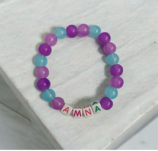 Handmade Beaded bracelet With Name