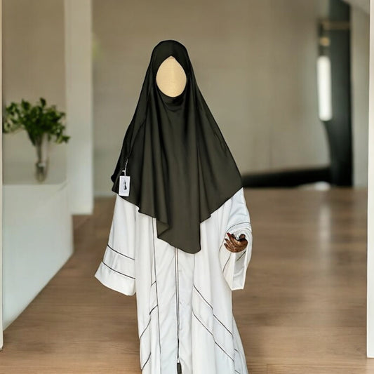 Black Lining Abaya